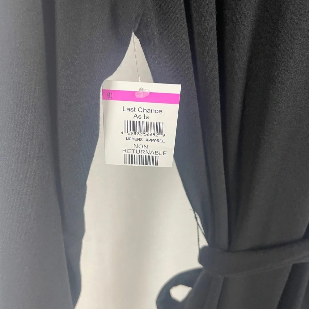 Caslon Tie Waist Long Sleeve Turtleneck Midi Dress size XS NWT - Picture 11 of 11